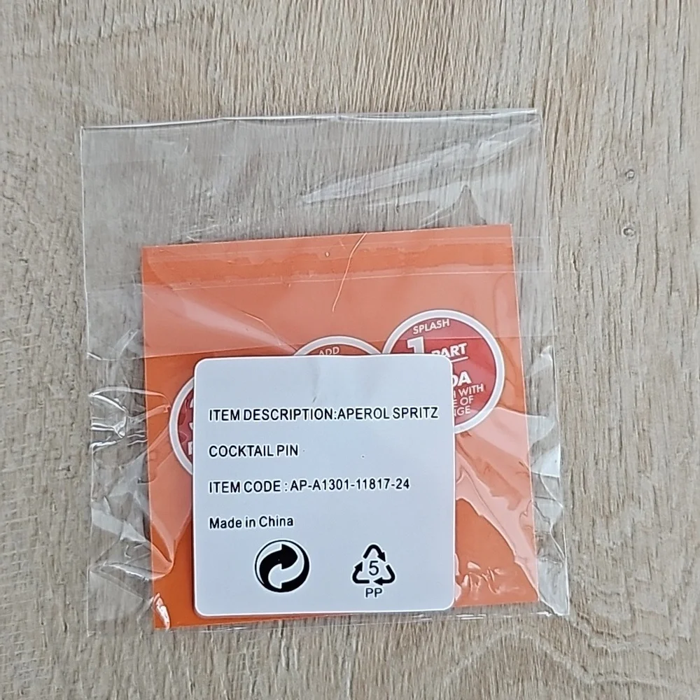NWOT Aperol Spritz Pin